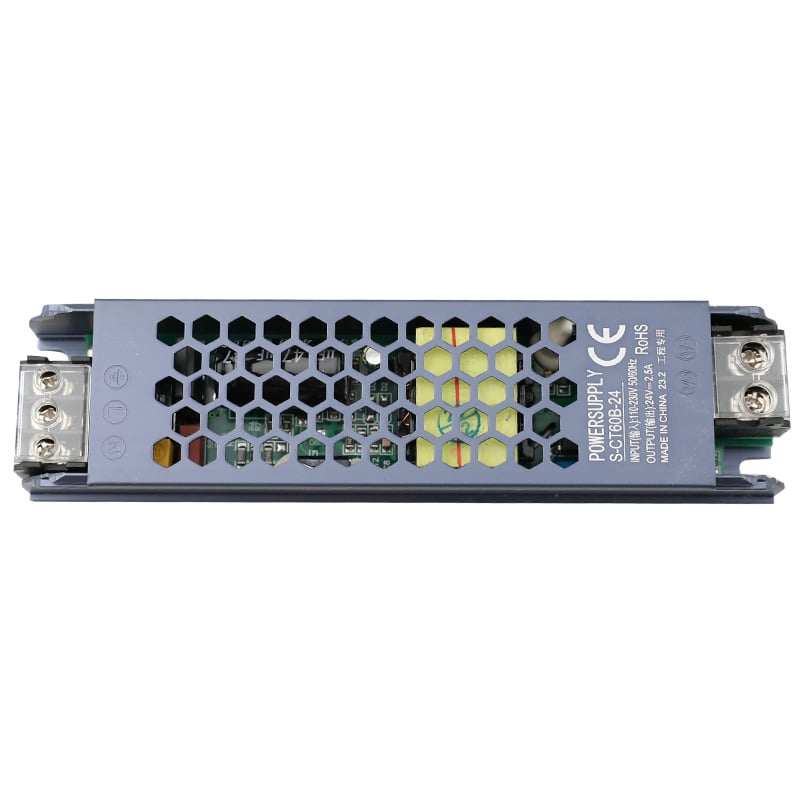 DC24V 60W 2.5A LED Ultra Slim switching power supply for Dream color LED Strip lights, Garden lighting DC24V 60W 2.5A LED Ultra Slim switching power supply for Dream color LED Strip lights, Garden lighting