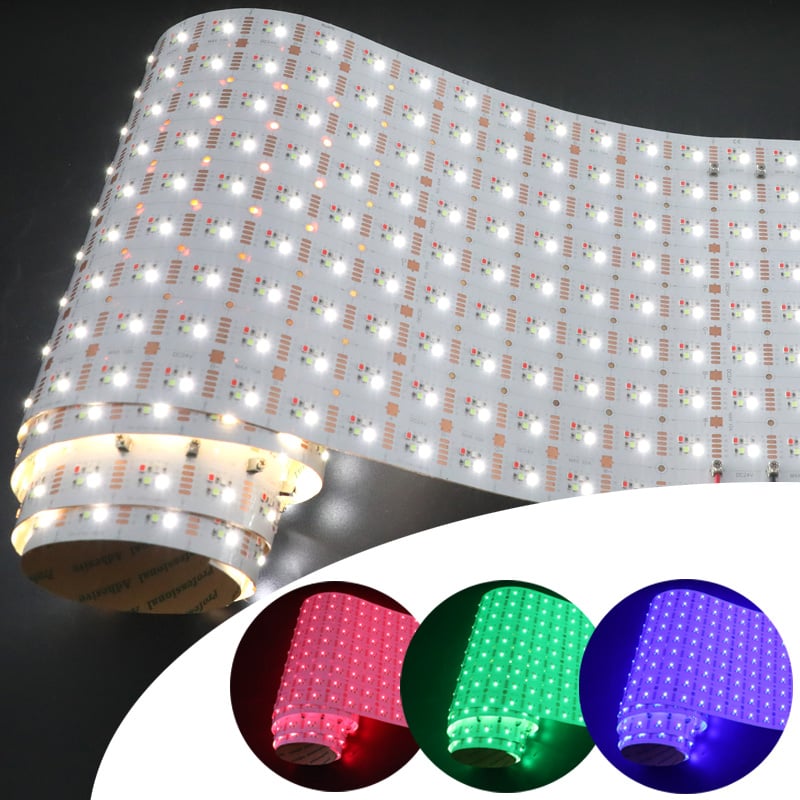 Extra-Large 26 Square Feet Continuous Roll R+G+B+W LED Sheet BackLighting Extra-Large 26 Square Feet Continuous Roll R+G+B+W LED Sheet BackLighting