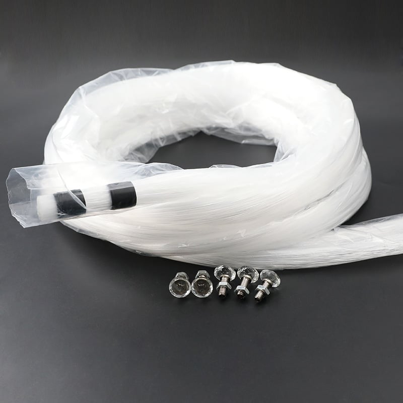 2~4m*0.75/1.0/1.5mm*(15-250pcs) +5pcs crystal PMMA Plastic Fiber Optic End Glow 2~4m*0.75/1.0/1.5mm*(15-250pcs) +5pcs crystal PMMA Plastic Fiber Optic End Glow
