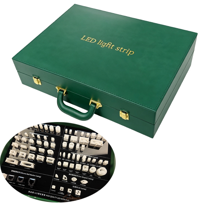 LED Neon Silicone Tube And Cover Sample Box LED Neon Silicone Tube And Cover Sample Box