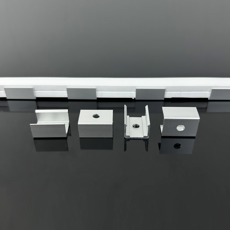 Multiple Aluminum Holder Clip Fixed Mounted Brackets For Led Neon Light Strip, 10 pcs per pack Multiple Aluminum Holder Clip Fixed Mounted Brackets For Led Neon Light Strip, 10 pcs per pack