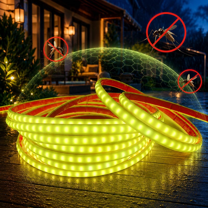 Mosquito Repellent LED Strip Light Kit 16.4ft/5M - Repel Insect Mosquito Repellent LED Strip Light Kit 16.4ft/5M - Repel Insect