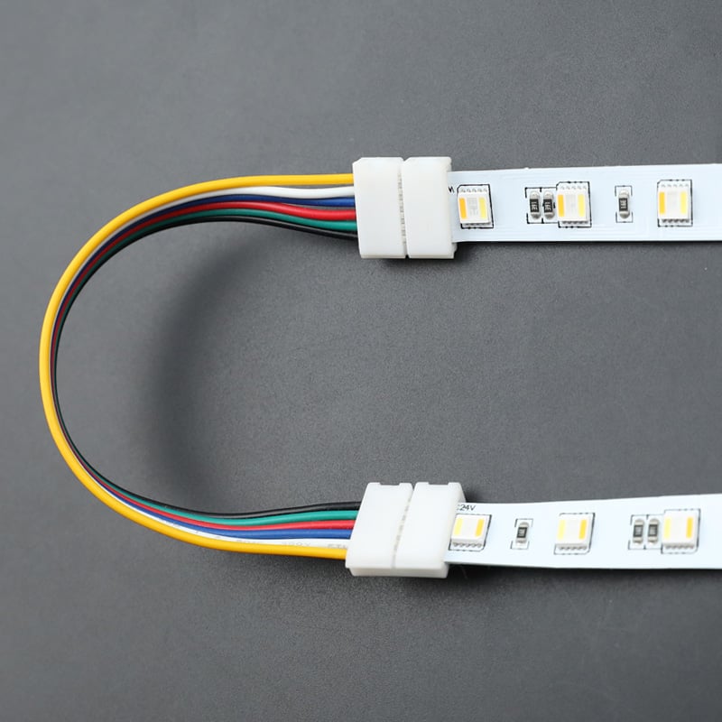 6pin RGB CCT LED Easy Connector 6 pin 12mm Width Solderless Adapter For RGB+CCT LED Strip Lights 2 Clip 6pin RGB CCT LED Easy Connector 6 pin 12mm Width Solderless Adapter For RGB+CCT LED Strip Lights 2 Clip